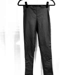 Vigoss Coated Leather-look Stretch Pants